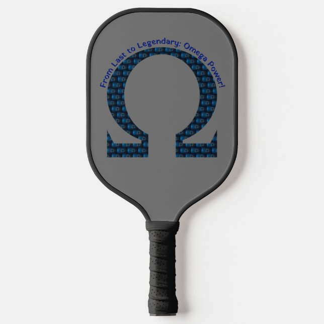 From Last to Legendary: Omega Power! Pickleball Paddle (Front)