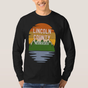 From Lincoln County Nebraska Vintage Sunset T-Shirt