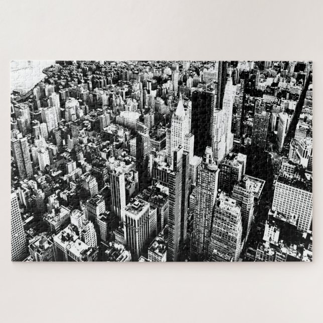 From Manhattan to the sky Jigsaw Puzzle (Horizontal)