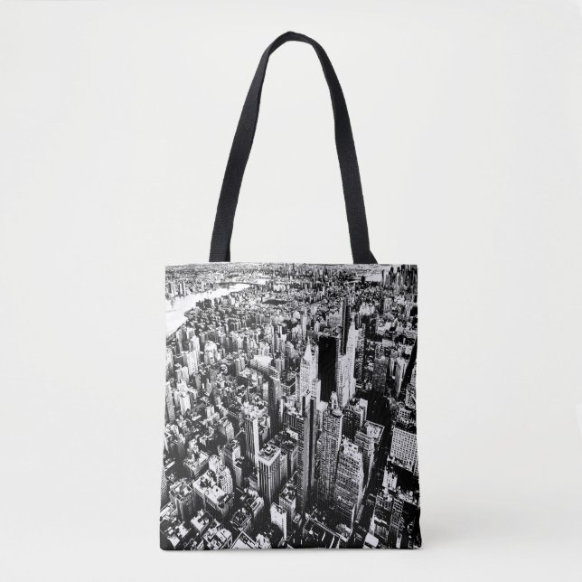 From Manhattan to the sky Tote Bag (Front)