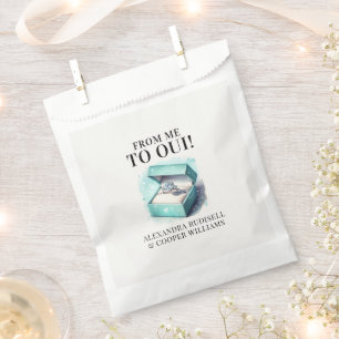 FROM ME TO OUI   Bridal Shower  Favour Bags