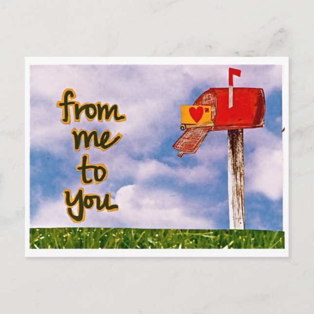 from me to you postcard (Front)