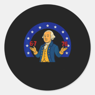 From Meme To Independence  Classic Round Sticker