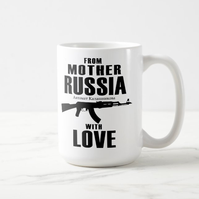 From Mother Russia with Love AK Mug (Right)
