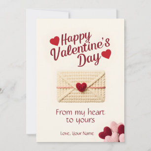 From My Heart to Yours Valentine Card