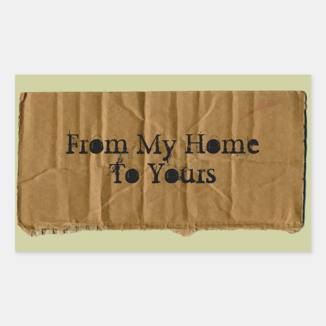 From my home to Yours sticker (Front)