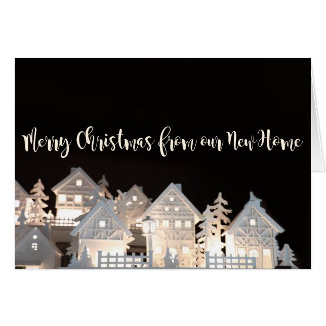 From New Home Illuminated Christmas Houses (Front Horizontal)