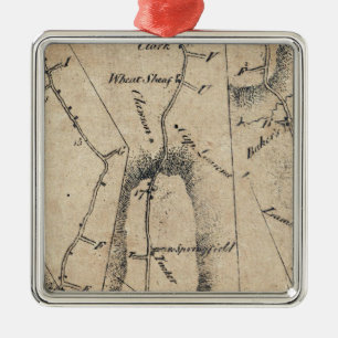 From New York to Brunswick 41 Metal Tree Decoration