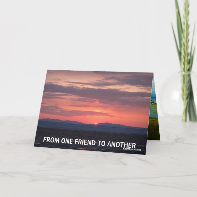 FROM ONE FRIEND TO ANOTHER CARD (Front)