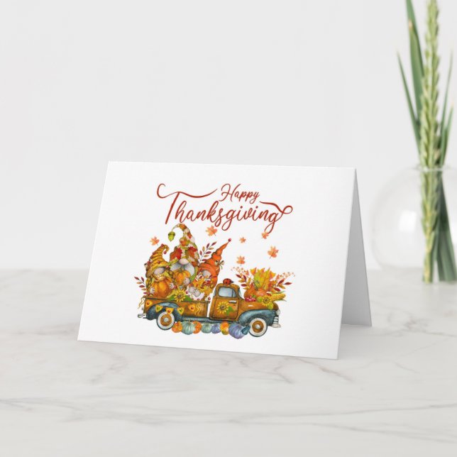 FROM OUR GNOME TO YOUR GNOME (NOT HOME LOL) CARD (Front)