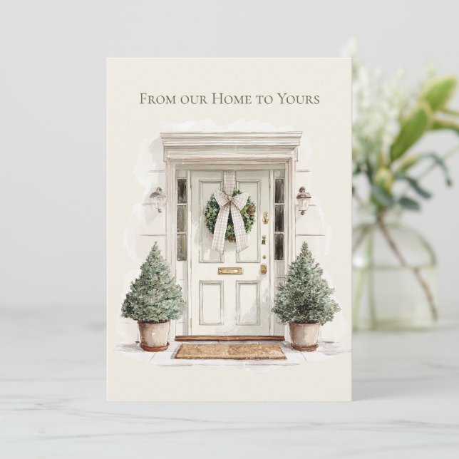 From Our Home to Yours Holiday Christmas (Standing Front)