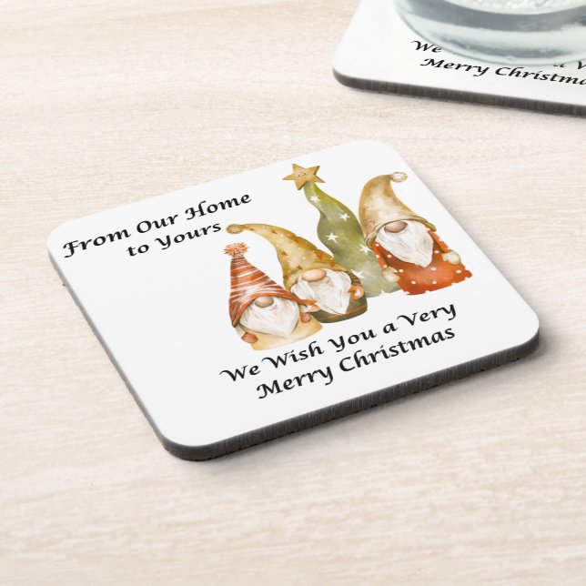 From Our Home to Yours on a  Coaster (Left Side)