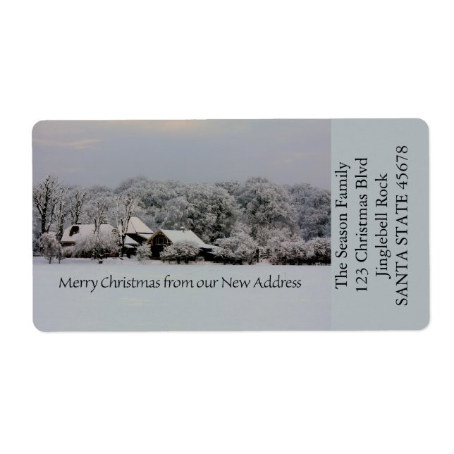 From our new Address Winterwonderland (Front)