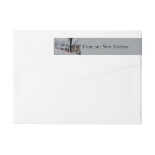 From our new Address Winterwonderland Wrap Around Label