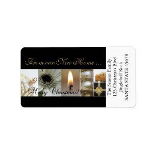 From our new Home Gold & Silver collage Label
