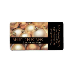 From our new Home Golden ornaments Label