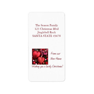 From our new Home Heart ornaments Label