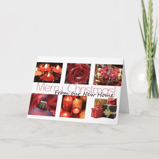 From our New Home Merry Christmas Holiday Card (Front)