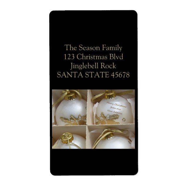 From our new Home  Ornaments (Front)