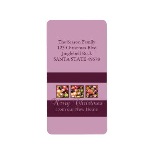 From our new Home pastel ornaments Label