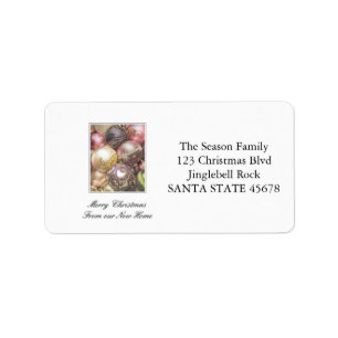 From our new Home pastel ornaments Label