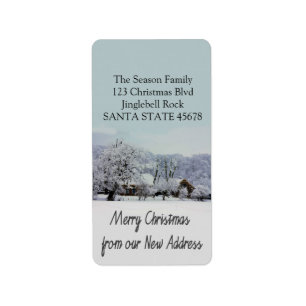 From our new Home Winter wonderland Label