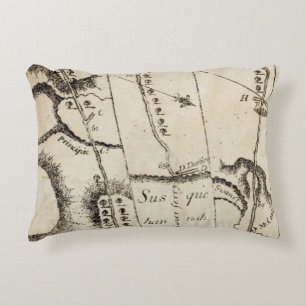 From Philadelphia to Annapolis Md 56 Decorative Cushion