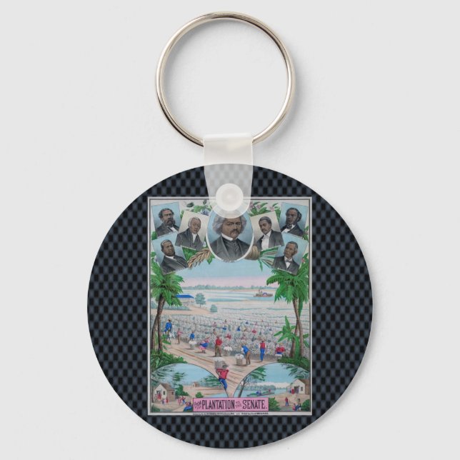 From Plantation To The Senate Key Ring (Front)