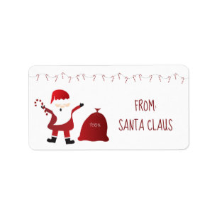 From Santa Claus Label
