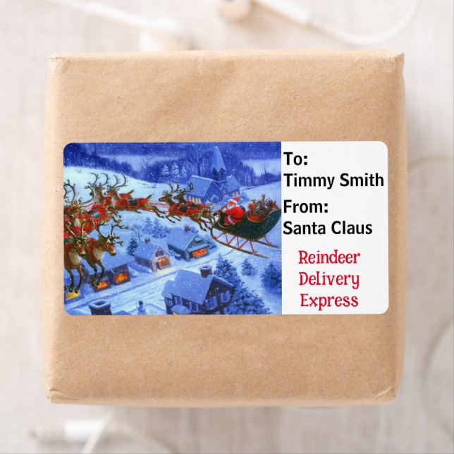 From Santa Claus Personalise Child's Name Gift (Insitu)
