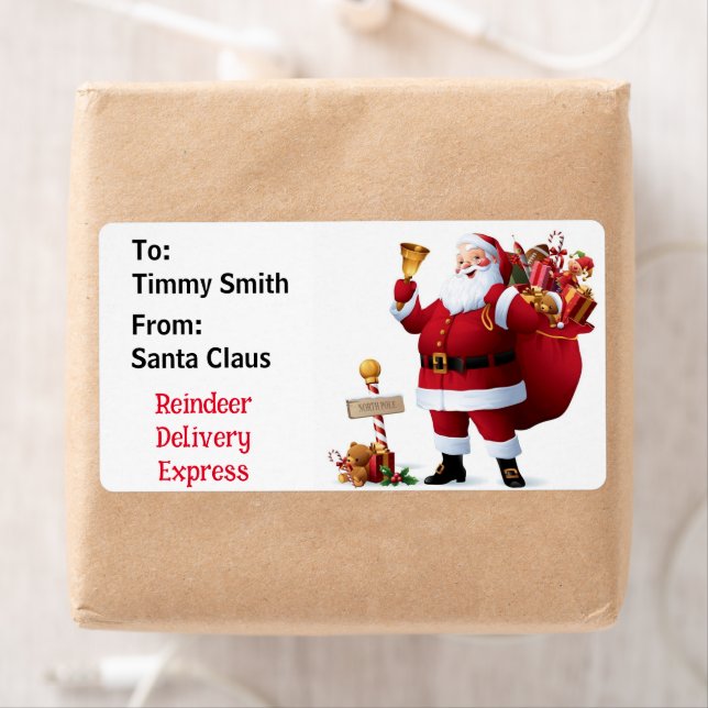 From Santa Claus Personalise Child's Name Gift Lab (Insitu)