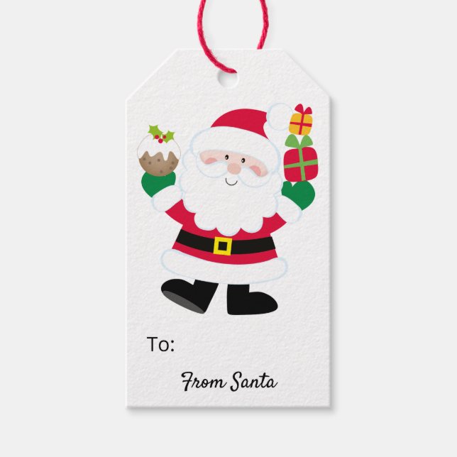 From Santa Gift Tags (Front)
