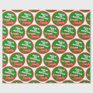 From Santa Wrapping Paper