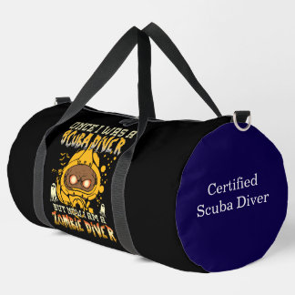 From Scuba Diver to Zombie Diver Adventure Duffle Bag