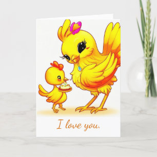 From Sister to Brother/Little Chicks Birthday Card