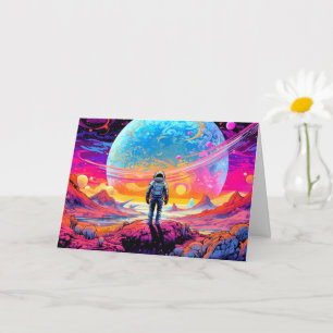 From Space & Beyond Happy Birthday Card