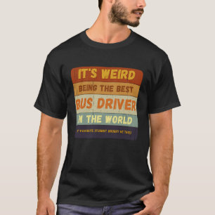 From Student To Best Bus Driver In World Vintage T-Shirt