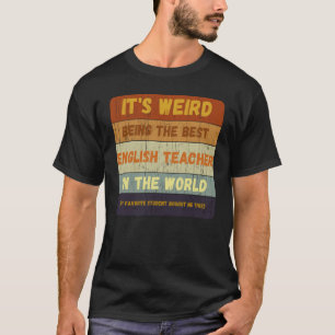 From Student To Best English Teacher In World Vint T-Shirt