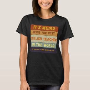 From Student To Best English Teacher In World Vint T-Shirt
