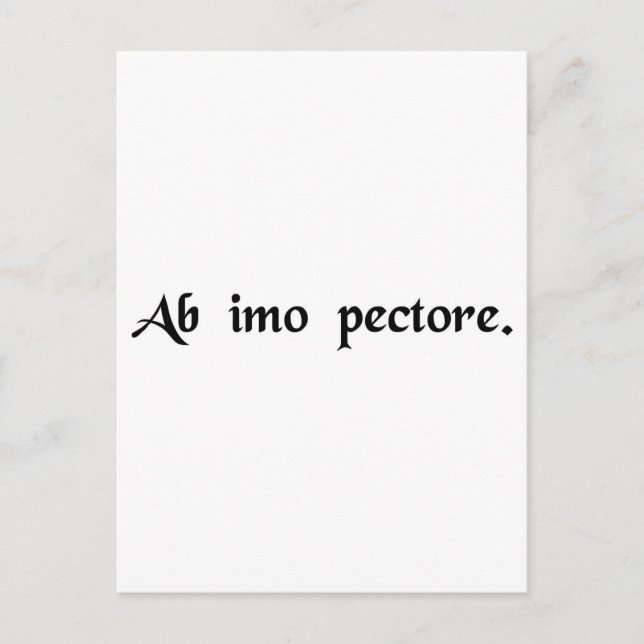 From the bottom of the chest postcard (Front)