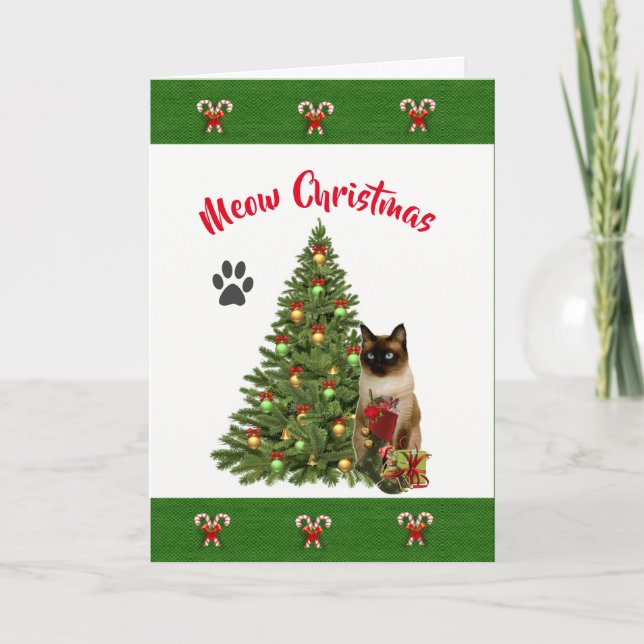 From the Cat Christmas Card (Front)