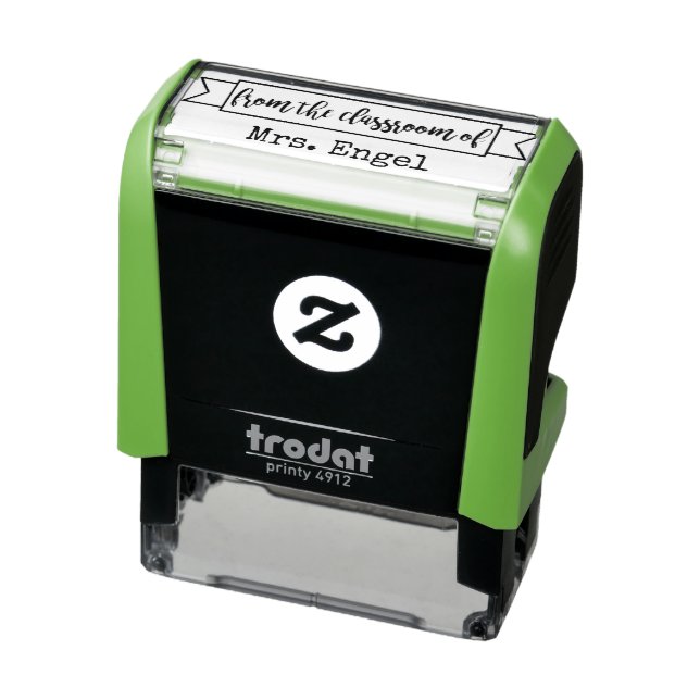 FROM THE CLASSROOM OF- personalised teacher stamp (Product)