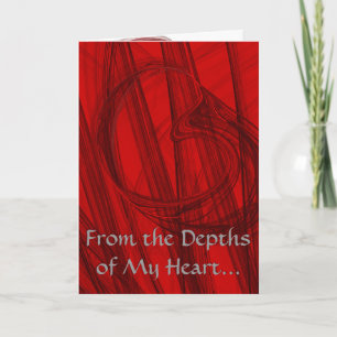 From the Depths of My Heart... 2 Holiday Card