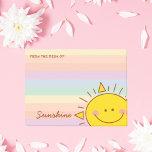 From the Desk of Cute Little Rainbow Sunshine Post-it Notes<br><div class="desc">From the Desk of Cute Little Rainbow Sunshine Post-it Notes</div>