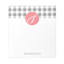 From The Desk Of Personalised Teacher Notepad Gift
