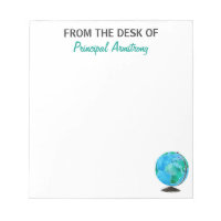 From the Desk of Principal Watercolor Globe School