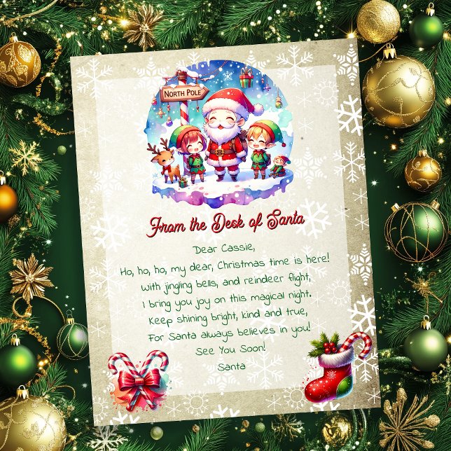 From the Desk of Santa for Kids | Anime Cartoon (Creator Uploaded)