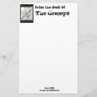 from the desk of , The Grumpa