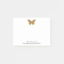 From The Desk Of Vintage Tan Moth