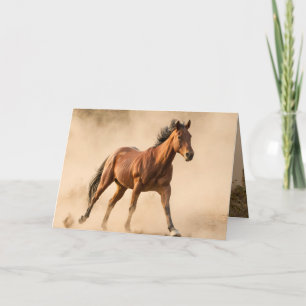 From the Dust Horse Greeting Card